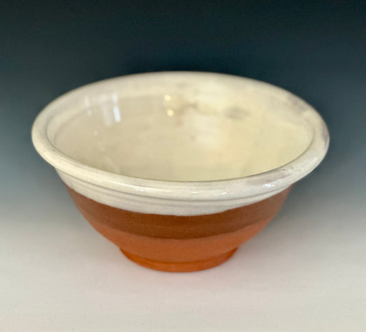 White Slipware Bowl