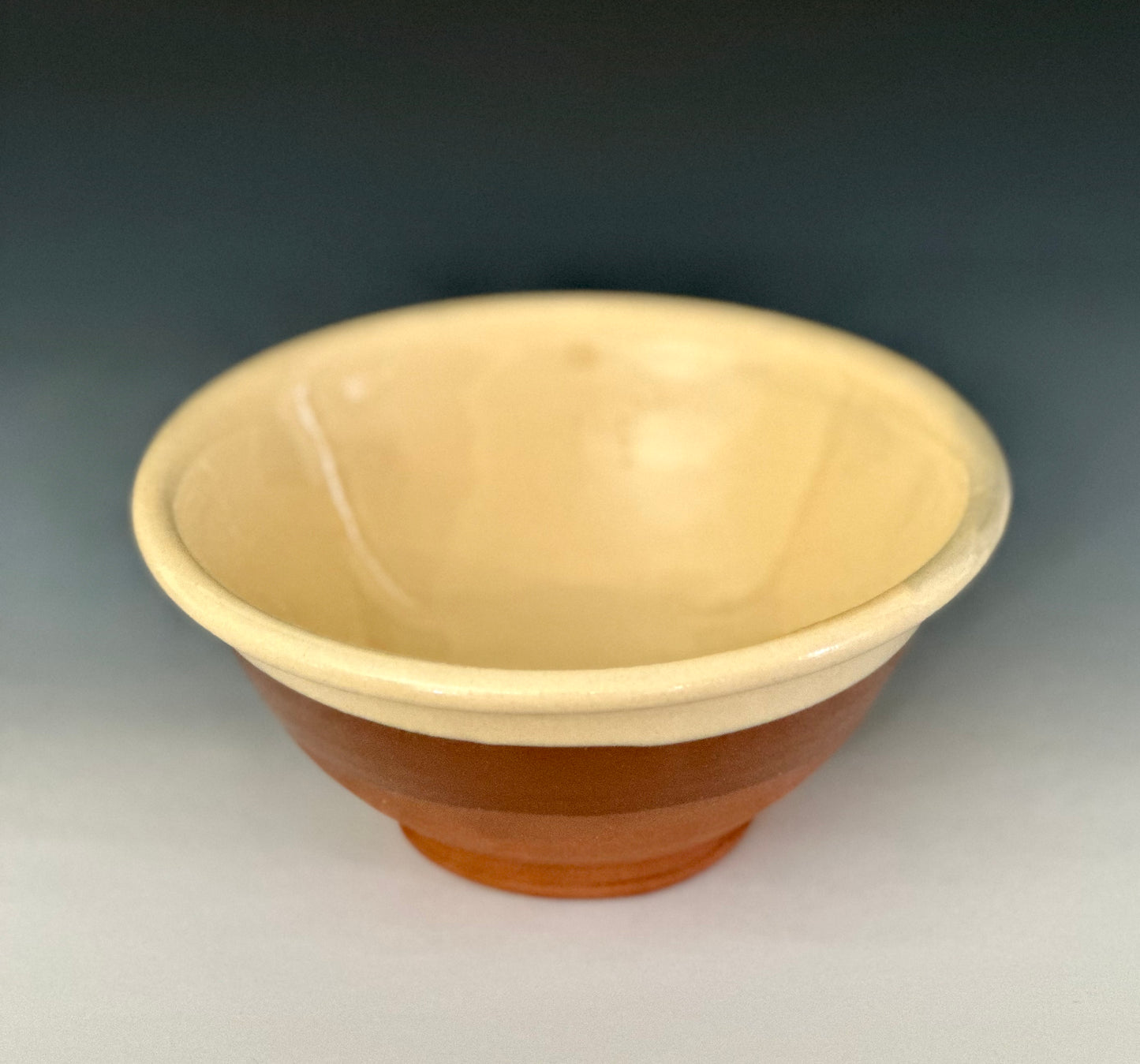 Buttercream Slipware Bowl